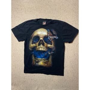 Hot Rock Skull Bats Graphic Short Men’s Medium